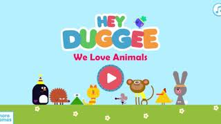 Hey Duggee We Love Animals Badge App | Preschool Toddler Kids | Games Walkthrough