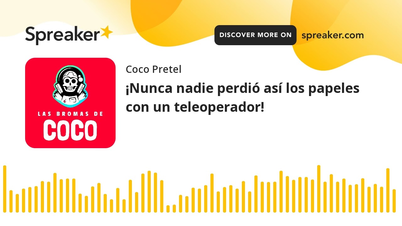 ¡Nunca nadie perdió así los papeles con un teleoperador!