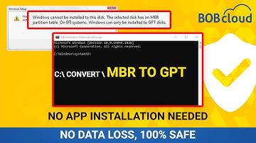 How To Convert MBR To GPT For Free in Windows 11