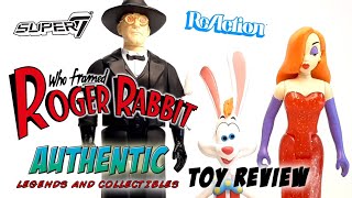 Who Framed Roger Rabbit Super7 ReAction action figures Toy Review