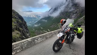 Norway Motorcycle Tour Ep 03 Trollstigen Pass