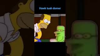 hawk tuah domer #memes #simpsons #thesimpsons #edit #funny #domer