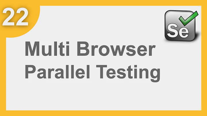 Selenium Framework for Beginners 22 | Selenium TestNG | How to do Multiple Browser Parallel Testing