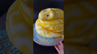 Finished Snake Cake Reticulated Python