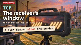 TCP and UDP explained: a slow reader slows a fast sender