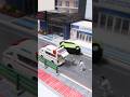 事故の怪我人をめちゃくちゃ速く救助する救急車 #shorts #stopmotion