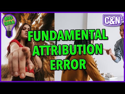 Fundamental Attribution Error Explained + RIP Lee Ross #bigidea
