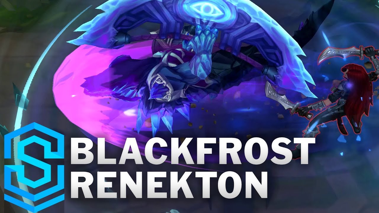 Blackfrost Renekton Skin Spotlight Pre Release League Of Legends Youtube