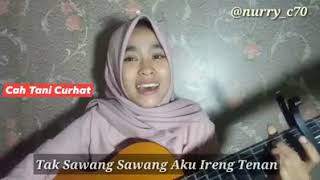 cah tani curhat cover gitar