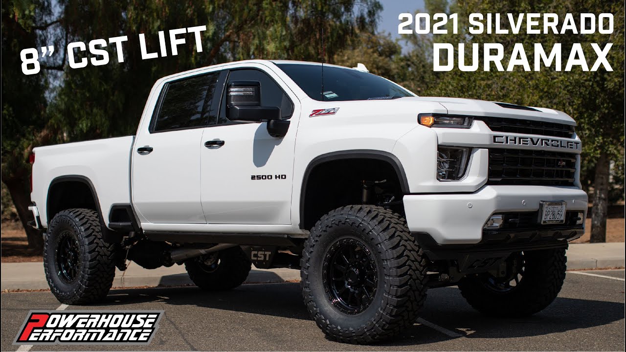 2021 Chevrolet Silverado 2500HD LTZ Duramax Blessed With 8" CST