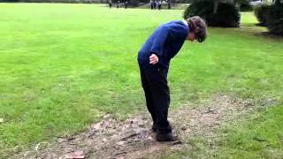 School Field Mud Slide