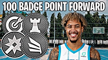 BEST 100 BADGE POINT FORWARD BUILD 2K22 NEXT GEN (FINISHING, PLAYMAKING & 3PT SHOOTING)