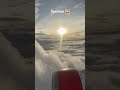 Sunrise from Aeroplane ✈️ #airlines #airport #clouds #sunrise ise