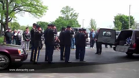 Second Lt. David E. Rylander funeral