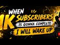WHEN 1K SUBSCRIBERS WILL COMPLETE I WILL WAKEUP #fcmobile #eafc26 #eafc