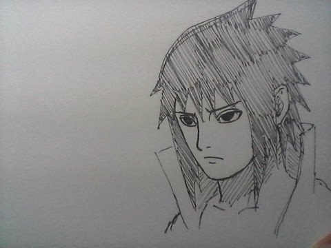 Naruto 早描き サスケ Youtube