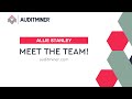 Meet the team allie stanley