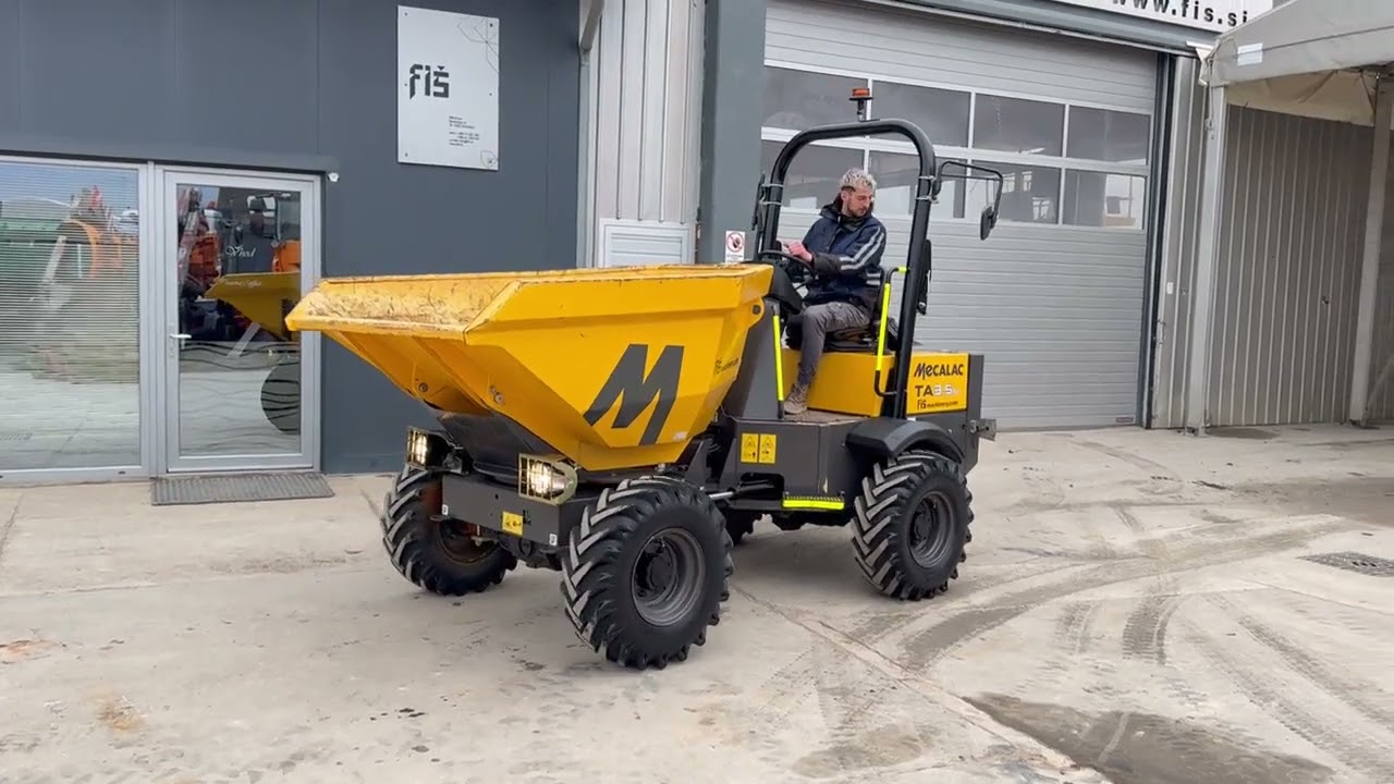 Mecalac TA3.5SH - 2020 YEAR - 565 WORKING HOURS - AS NEW (VERKAUFT)