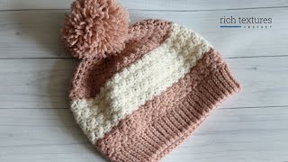 Winterberry Beanie Crochet Pattern