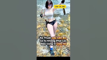 🎯 Kỹ Thuật Câu Gần Bờ – Cá To Không Phải Lúc Nào Cũng Ở Giữa Hồ! #cauca24h #meocaucaganbo