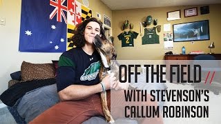 Off The Field: Stevenson's Callum Robinson