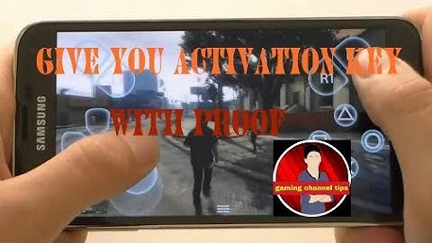 GTA V for android with activation key with proof