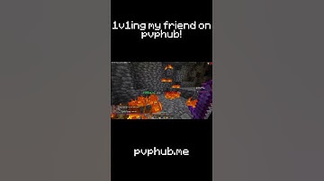 #edit 1v1ing my friend... #shorts #minecraft #1v1