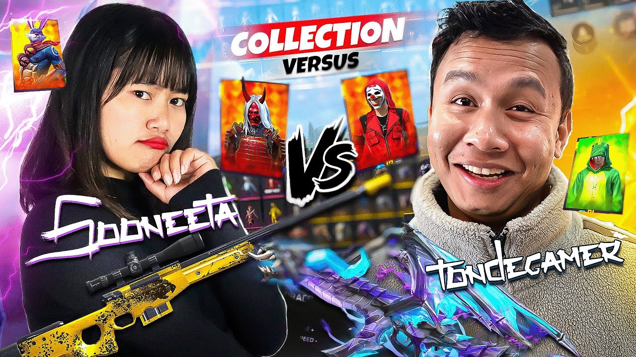 Sooneeta Vs Tonde Gamer The End Collection Battle 😜Free Fire Max