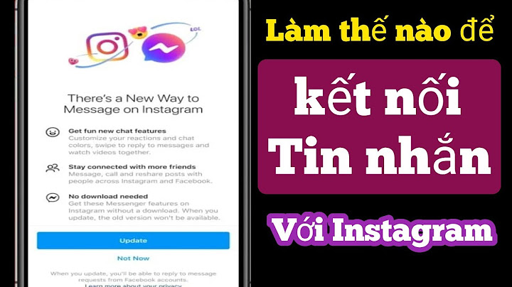 Lỗi không kết nối được facebook mess và instagram