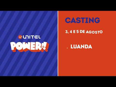 CAMPANHA UNITEL POWER - CASTING LUANDA