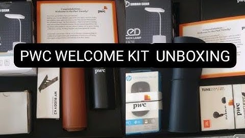PWC welcome kit 2025 Unboxing | Onboarding Gifts | Welcome Kit For CA Consultant | Big 4 Welcome Kit