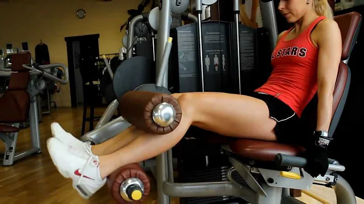 ALL STARS Athletin Andrea Hertlein - Beintraining