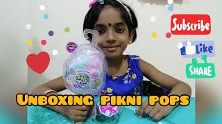 Unboxing Pikni Popsfun And Excitementhrithikas Talks 