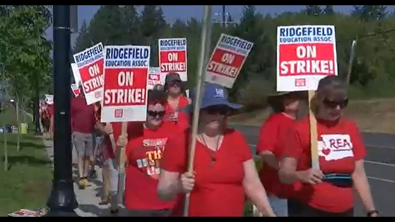 Ridgefield teacher strike has parents seeking alternatives for childcare YouTube
