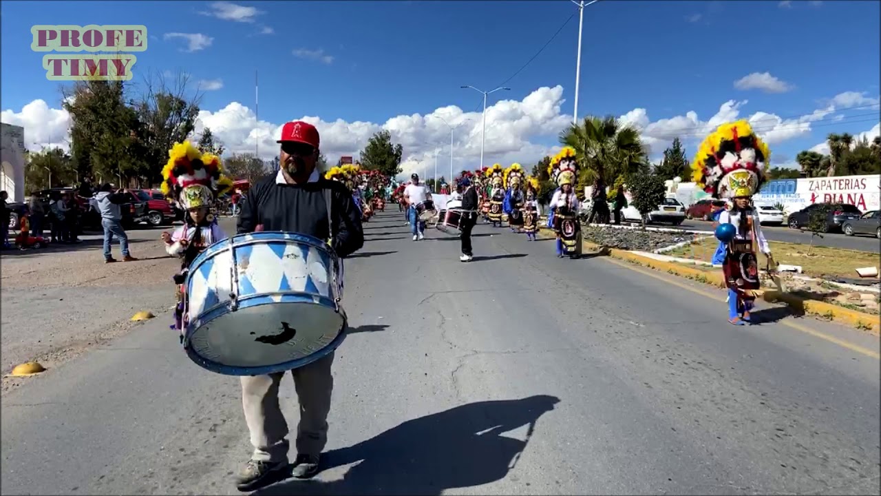 Recorrido de Las Danzas (3).  Bendición 2020 Fresnillo, Zac.