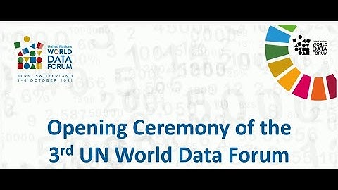 UNWDF 2021: Opening Ceremony