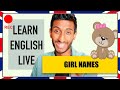 English Girl Names | Learn English Live