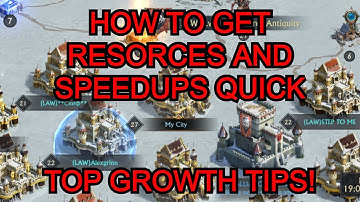 How to Progress FAST in King of Avalon – Resources & Speed-Ups Guide!