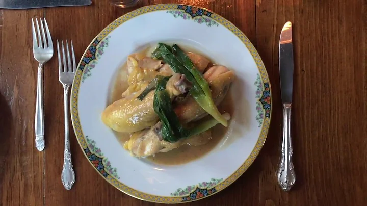 Poulet en Vessie at L'Antagoniste in Brooklyn, New...