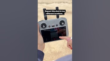 How to do a 360° drone orbit transition 🔄 DJI Mini 4 Pro 🎬  @itizwil