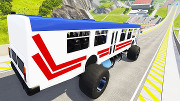 Which Automation Mod Can Fly The Furthest On Car Jump Arena? PART 46 - BeamNG Drive Mods