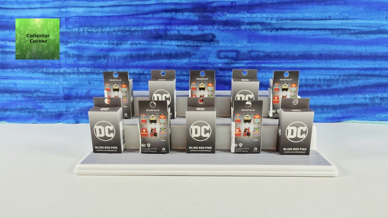 DC Loungefly Backpack Character Pins Blind Box Opening Review | CollectorCorner