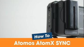 How to Pair Atomos AtomX SYNC