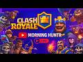 Day 60 of trophy Push 🔥 #clashroyale #live