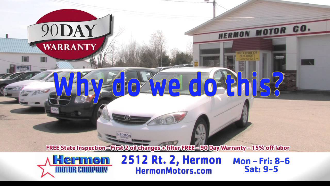 HERMON MOTORS YOUR NEXT GREAT VEHICLE YouTube