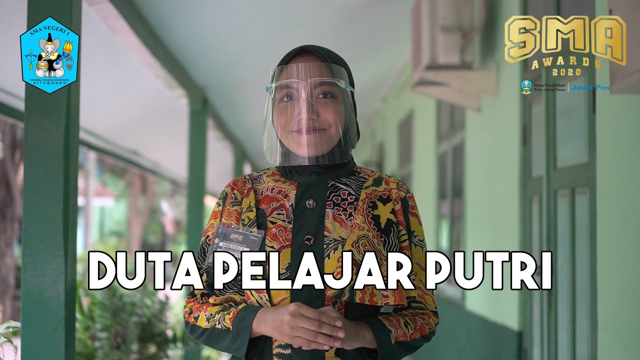 Jawa Pos SMA Awards 2020 - Duta Pelajar Puteri - SMAN 1 Situbondo
