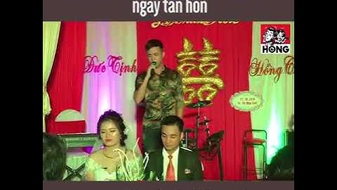 Hát tặng đám cưới người yêu cũ khiến cô dâu bật khóc