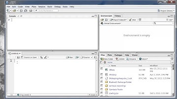 R: Introduction: overview, panes and settings