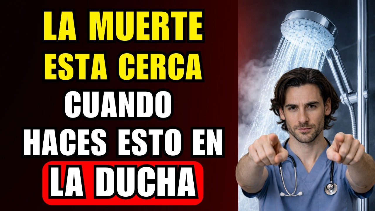 Estos Errores en la Ducha Aumentan Infartos y ACV con el TIEMPO