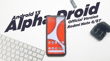 Customize Your Redmi Note 8 with Alpha Droid 1.4 Android 13- The Results Are Unbelievable!